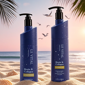 2pcs Shampoo - Biotin& Collagen 400ml