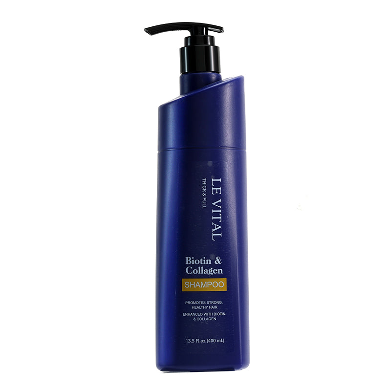 2pcs Shampoo - Biotin& Collagen 400ml