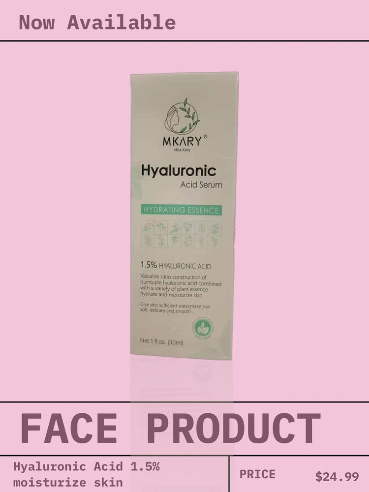 2pcs Hyaluronic Acid Serum 1 oz